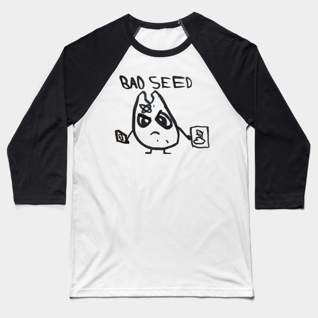 Bad Seed Baseball T-Shirt by WhitneyWooHoo